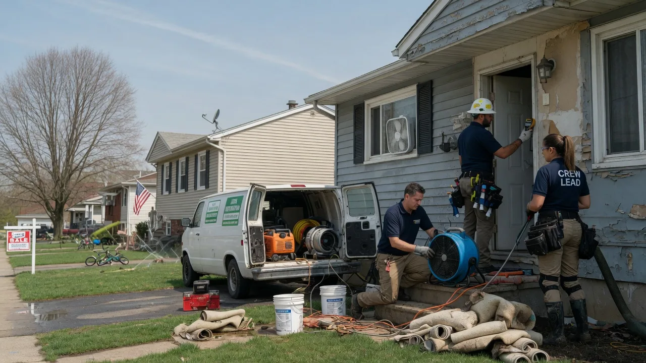 Flood Cleanup in Allendale, MI near me